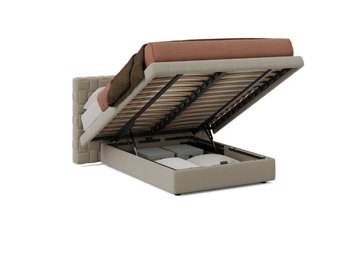 COCOS - Upholstered storage bed by Milano Bedding - view 3